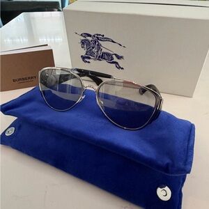 Burberry Pilot Unisex Sunglasses 60mm ~ NWT